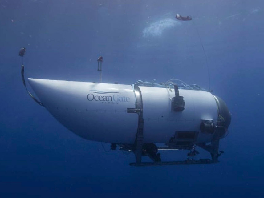 the oceangate submersible underwater